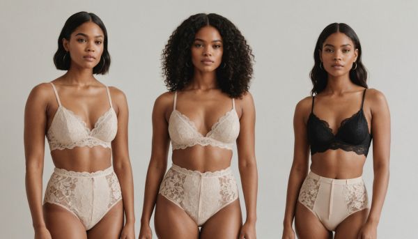 Les ensembles en dentelle fine subliment toutes les formes