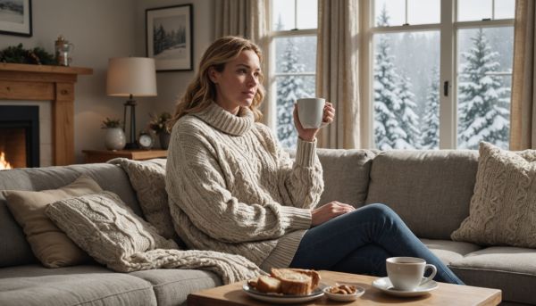 Les pulls en maille oversize gardent bien au chaud l hiver